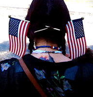 Flag Girl at the Parade_300dpi_Christopher Woods